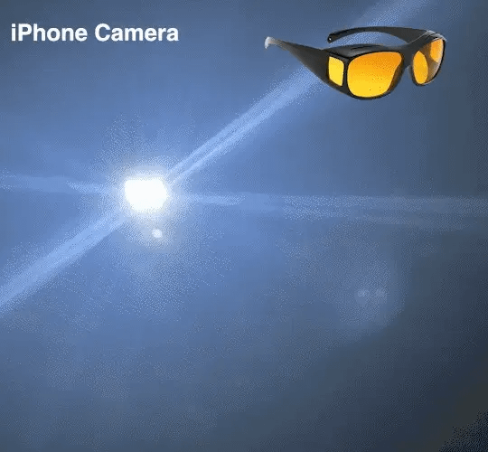 Headlight Glasses with Polarized LED GlareCut Technology™ (Fit Over Glasses)