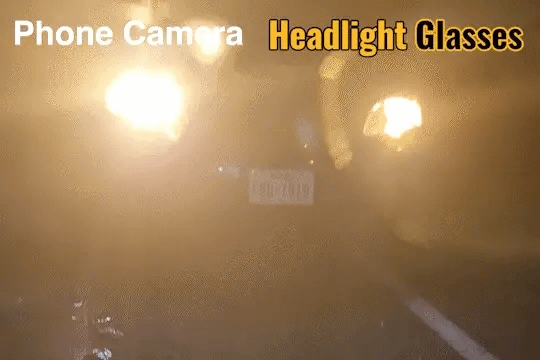Headlight Glasses with Polarized LED GlareCut Technology™ (Fit Over Glasses)