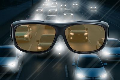 Headlight Glasses with Polarized LED GlareCut Technology™ (Fit Over Glasses)